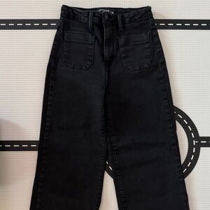 Just Black Women's Wide Leg Jeans - Classic Black